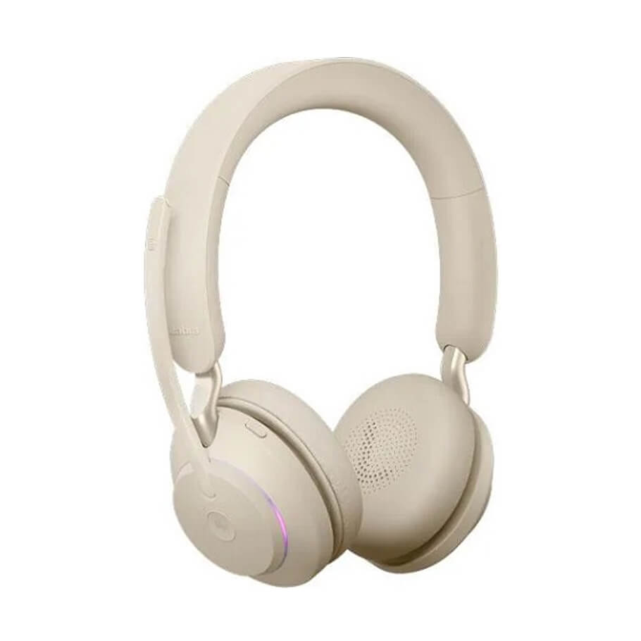 Tai nghe Jabra Evolve2 65 USB-A UC Stereo Beige